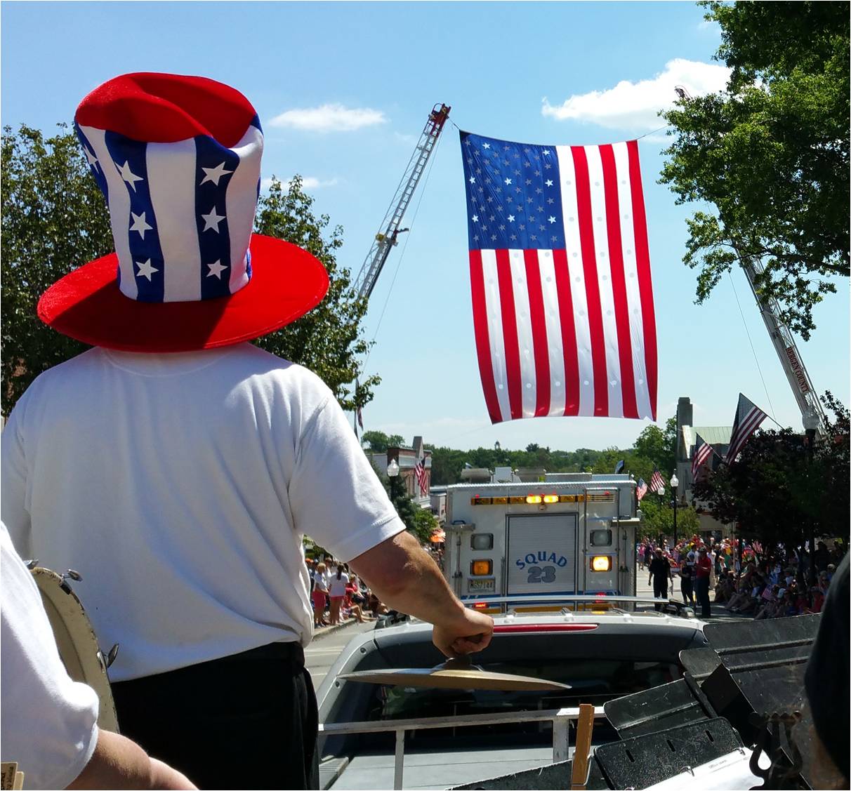 band on float