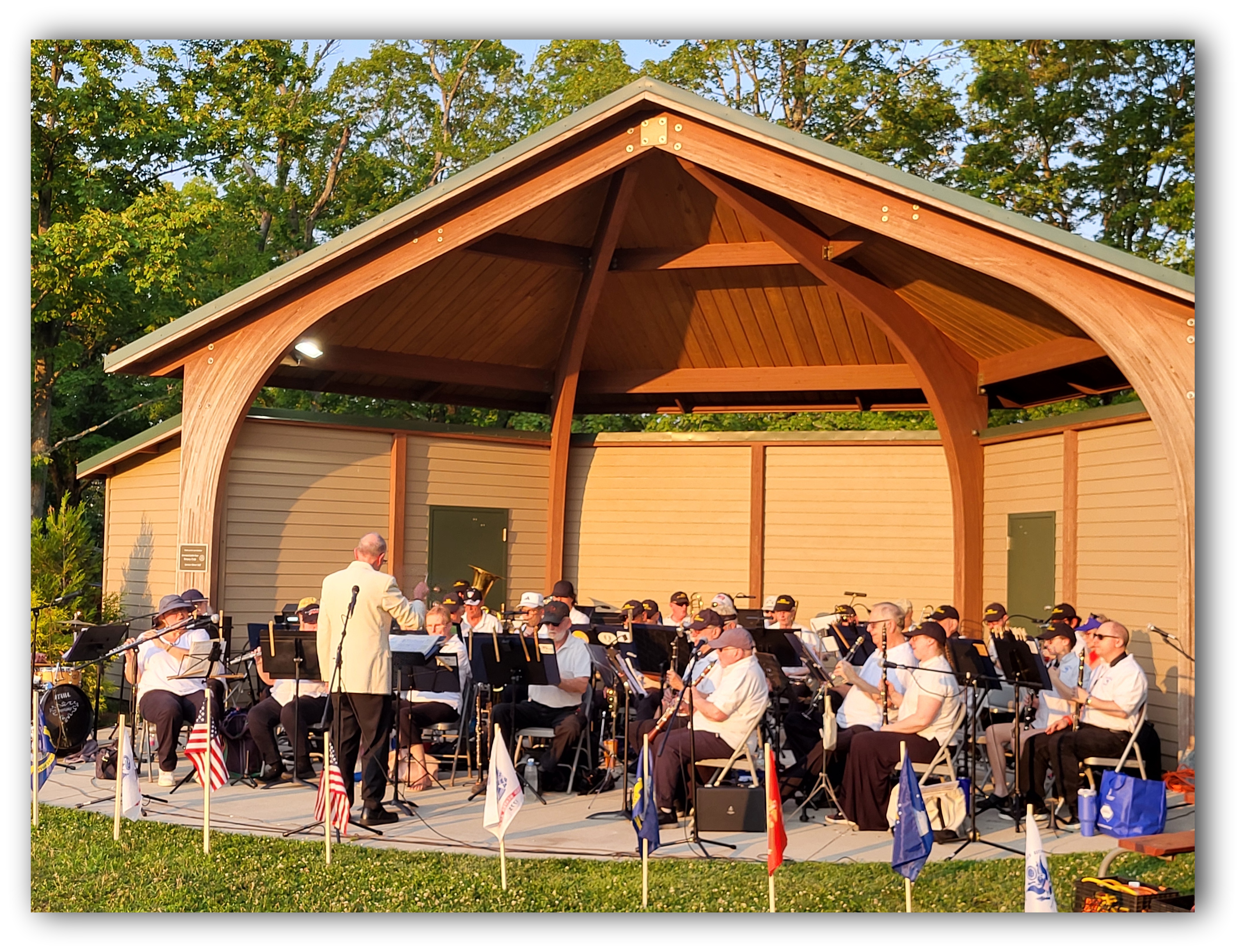 photo of band at Allendale 2025